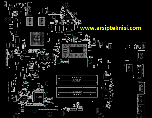 Acer E5-576 DAZAARMB6E0 Boardview - ArsipTeknisi | Bios Schematic Boardview